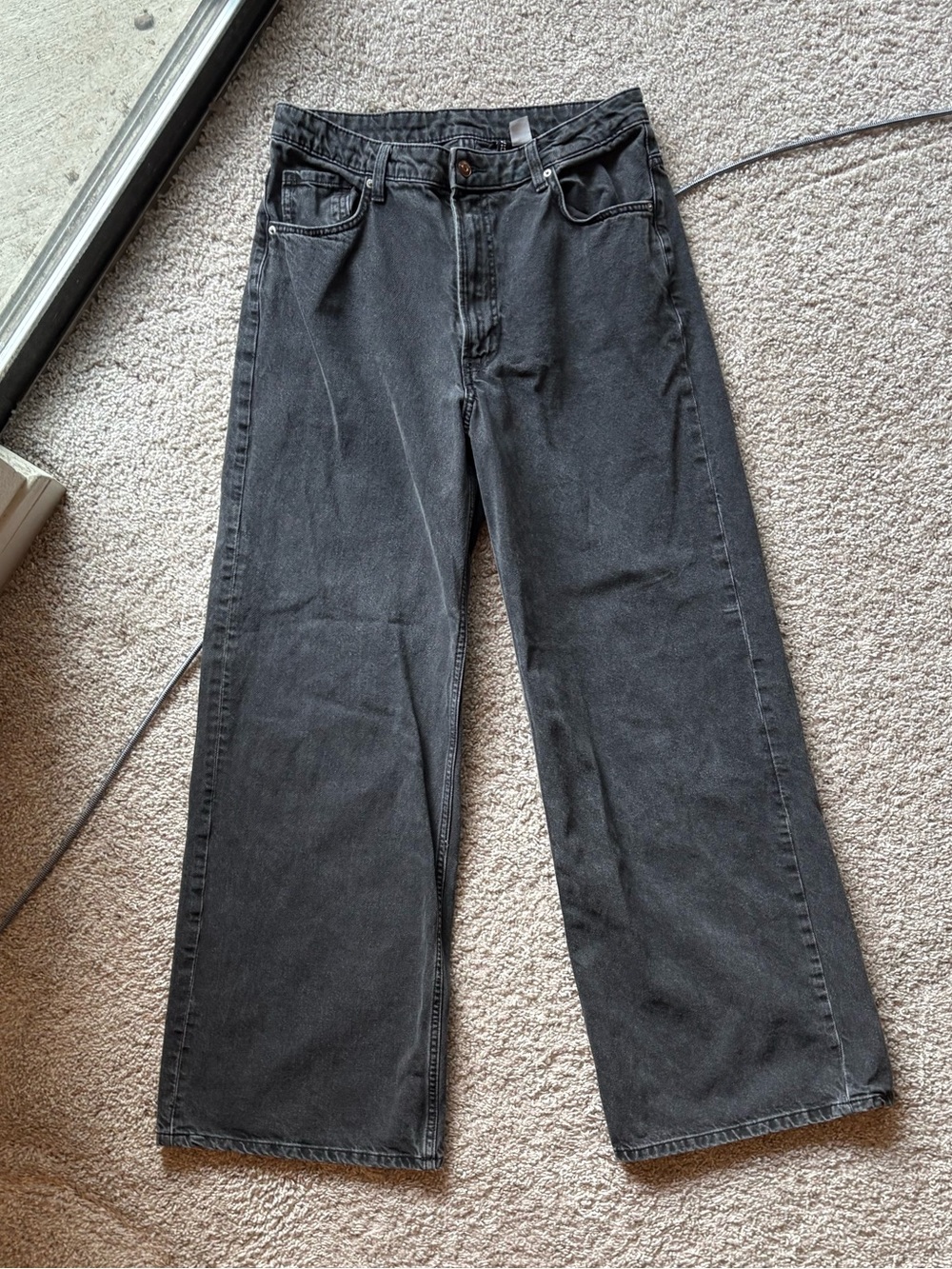 H&M Divided black jeans sz 12